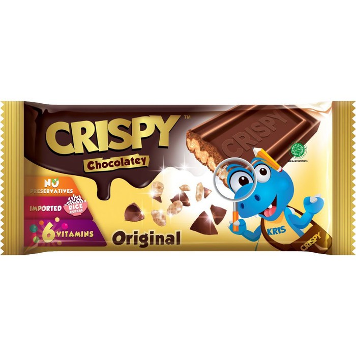 

Coklat Crispy Original Bar 35gr