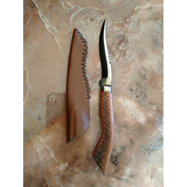 Pisau baja putih unik lucu imut