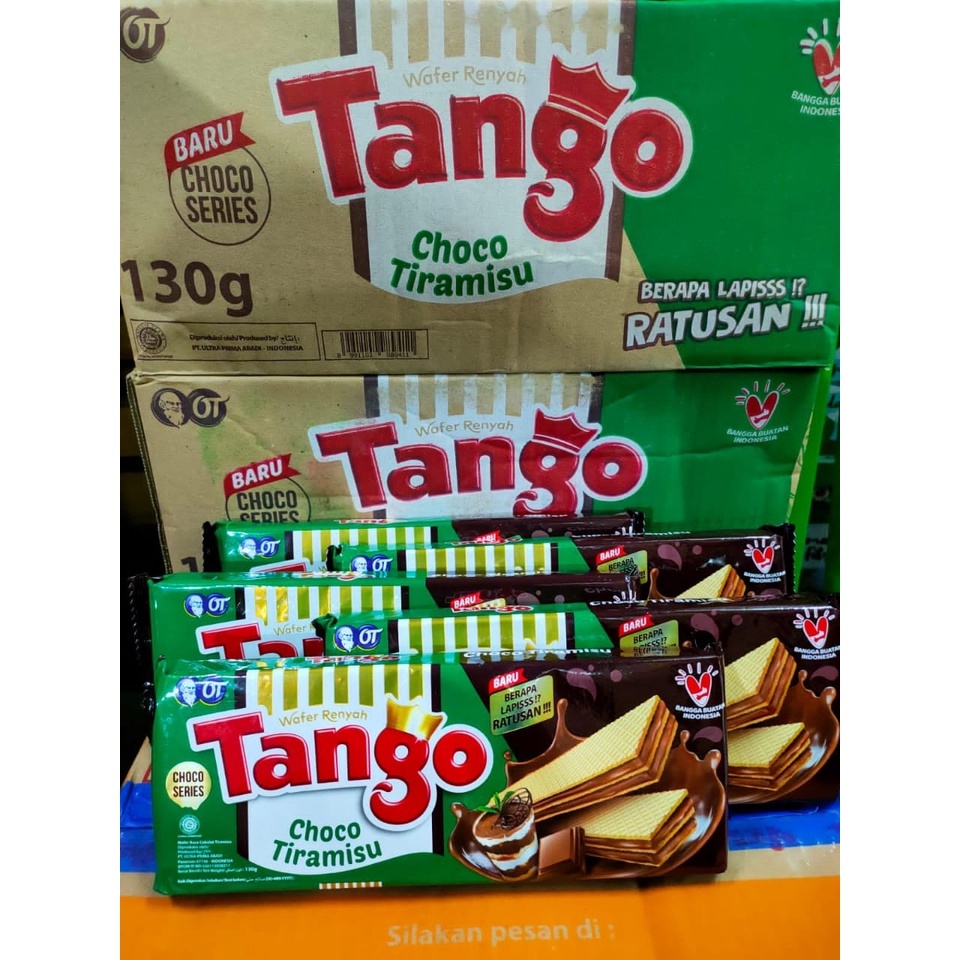 

TANGO WAFER RENYAH RASA CHOCO TIRAMISU UK 130 GRAM