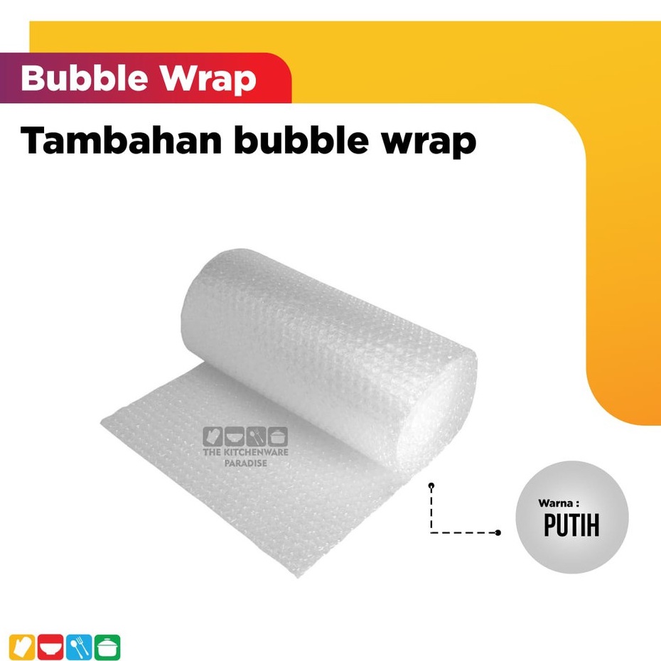 

Bubble Wrap - Tambahan Packing