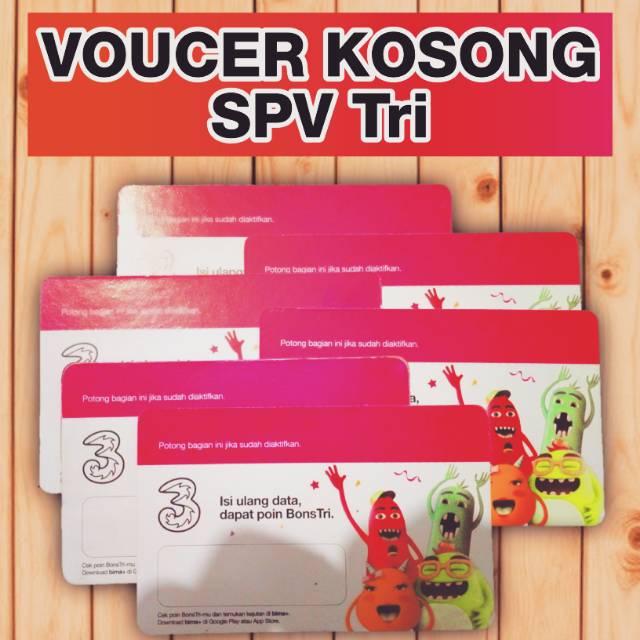 Voucher Kosong Tri Untuk Inject Paket