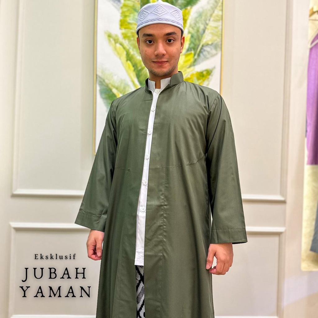 Jubah Eksklusif Yaman | Jubah Luaran Pria | Jubah Yaman Habaib