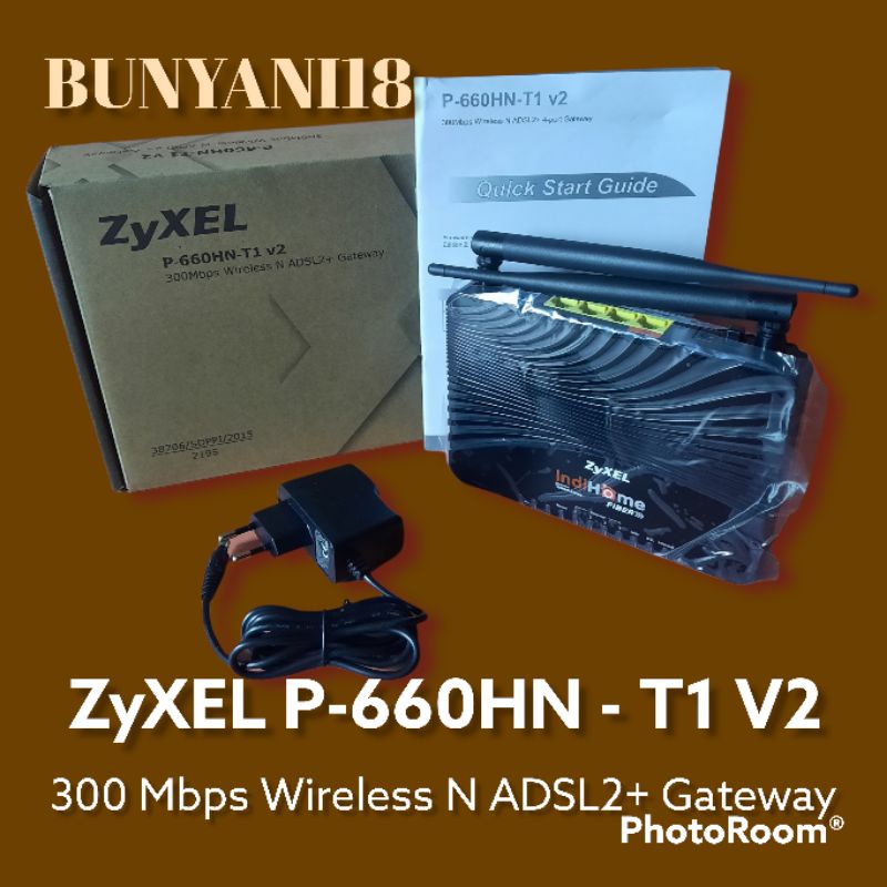 Wireless Router Zyxel P 660HN T1 V2 Baru