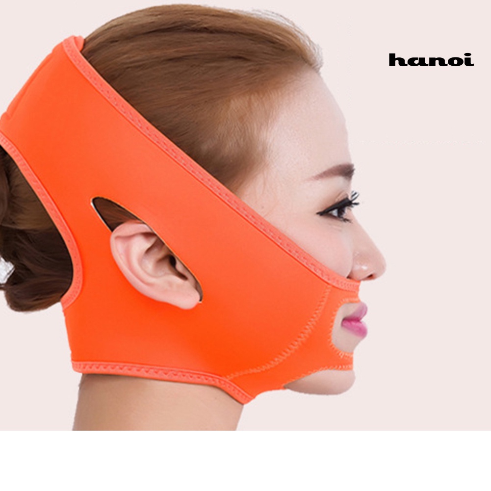 HQTM_Double Chin Thin-Face V-Face Bandage Massage Facial Slimming Belt Beauty Tool