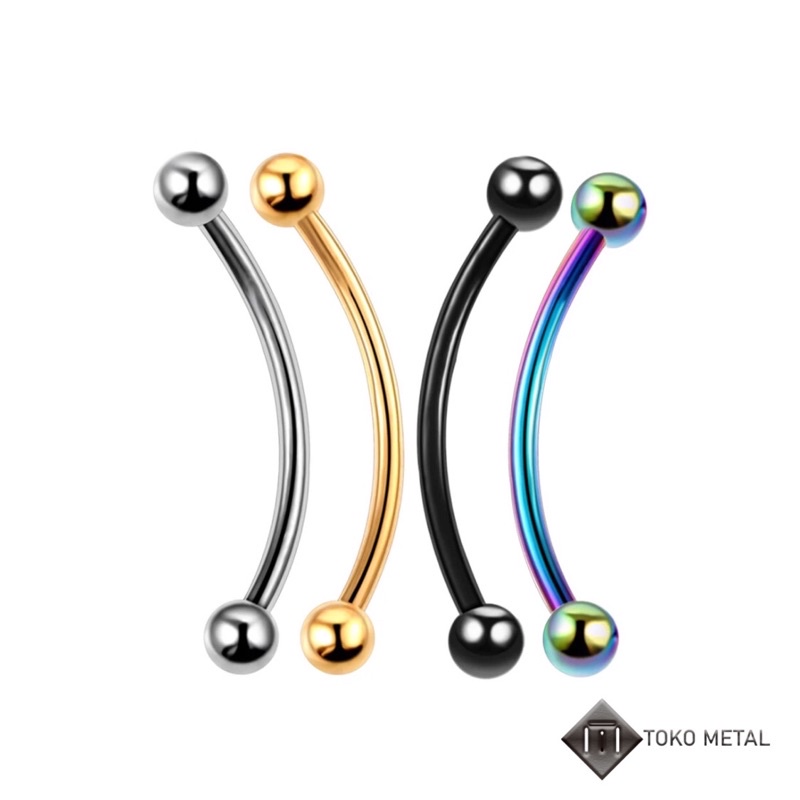 Anting 100% Titanium Kualitas Tinggi Tindik/Piercing Pria Dan Wanita [Toko Metal]