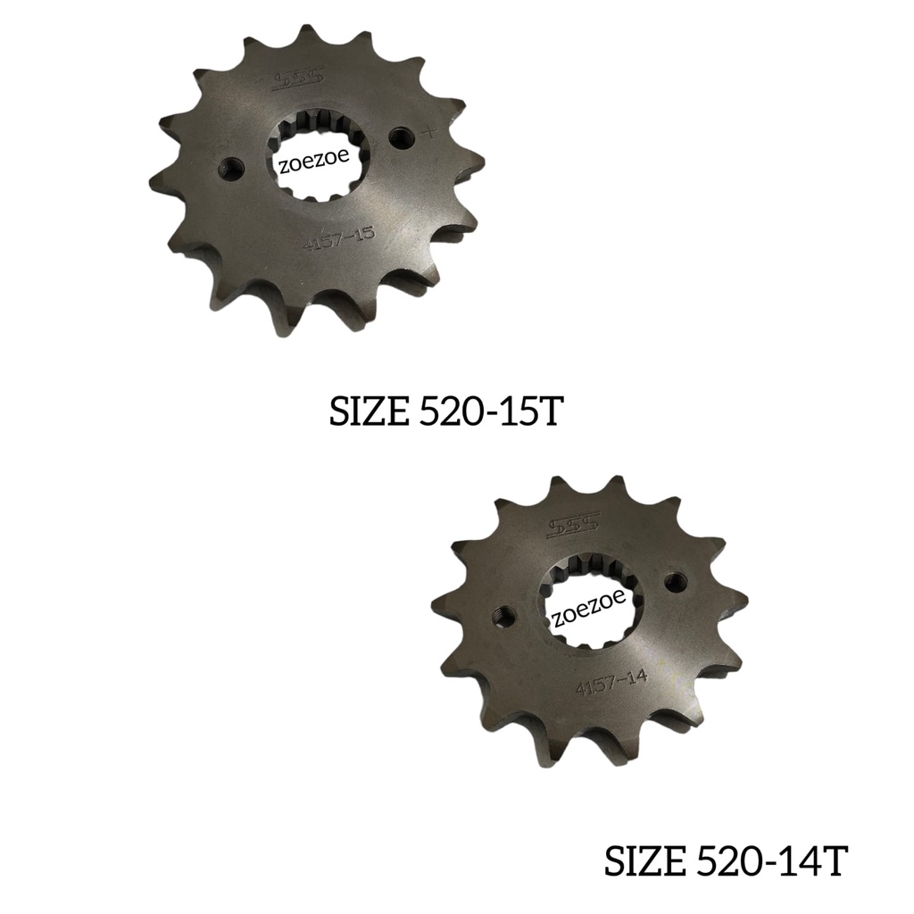 GEAR DEPAN SSS 520 NINJA 250 FI 2013-2017 GER DEPAN NINJA 250 FI SSS ORIGINAL