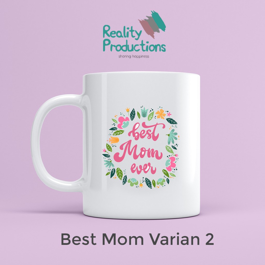 Mug Best Mom Untuk Kado atau Hadiah Ibu Bunda Mama