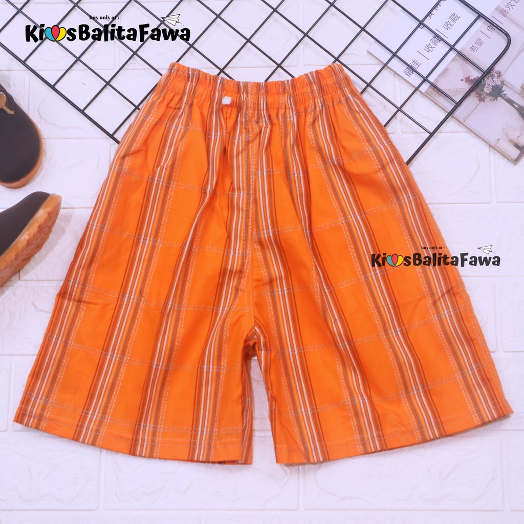 Celana Karim Uk.7-8 Tahun / Celana Hawai Pendek Anak Laki Harian Pants Santai Olahraga Murah