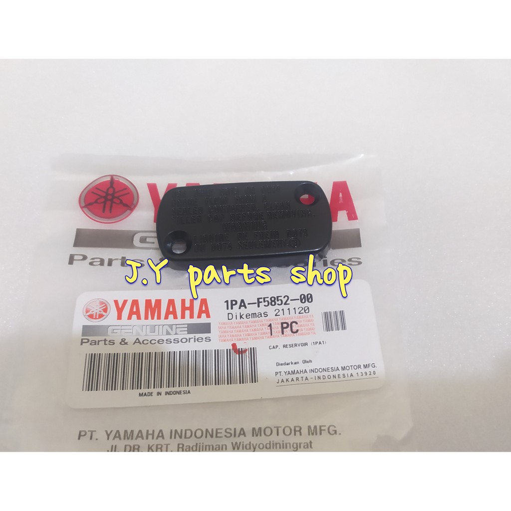 TUTUP TABUNG RESERVOIR MINYAK REM BELAKANG R15 LAMA V2 XABRE VIXION NEW BK8 NVL NVA ORI YGP 1PA-F5852-00