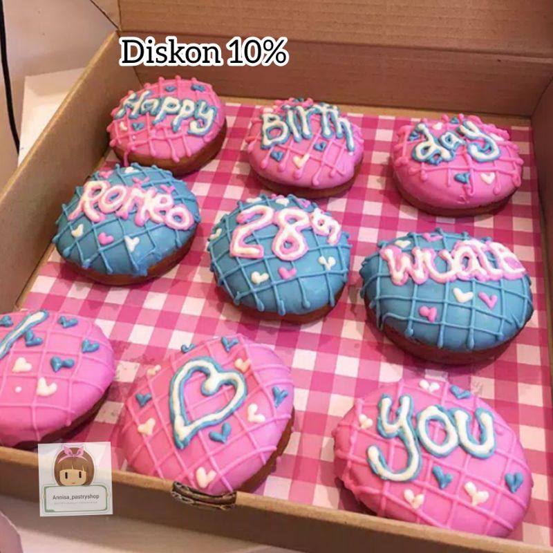 

Donat Ulang Tahun Murah / Bisa Tulis Ucapan Diatasnya