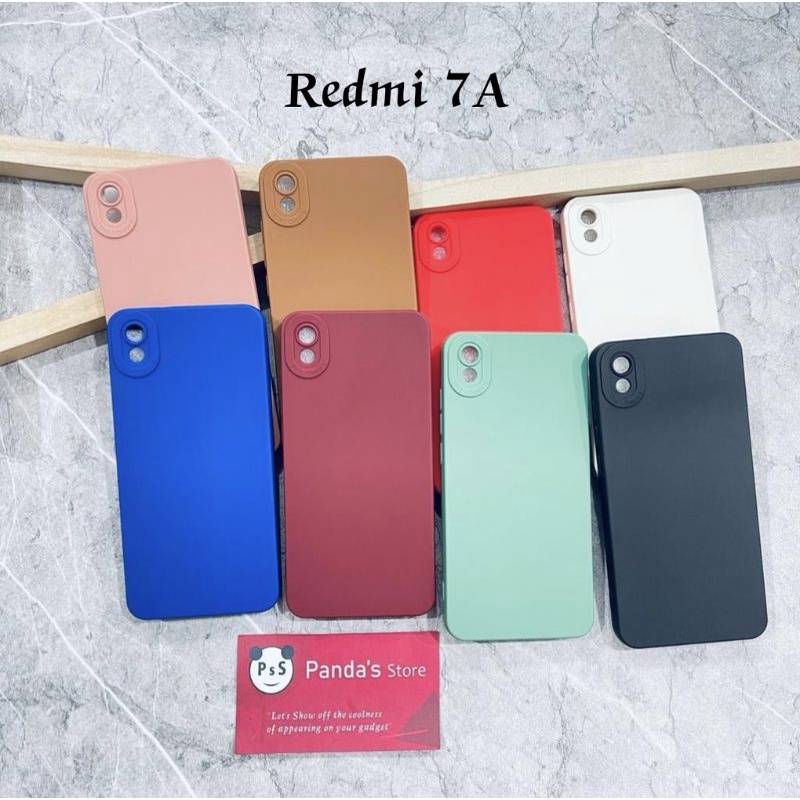 Softcase Pro Camera Redmi 7A Candy Case Full Color 3D Silikon TPU