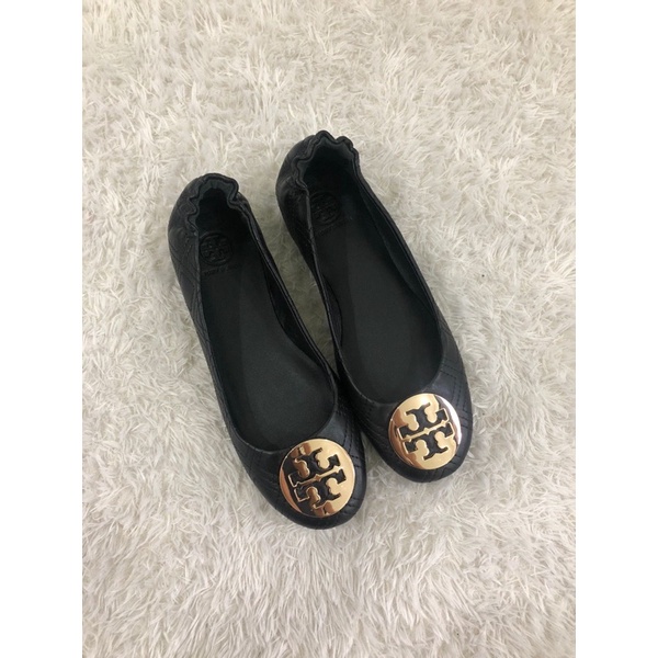 TB Quilted Flat Shoes