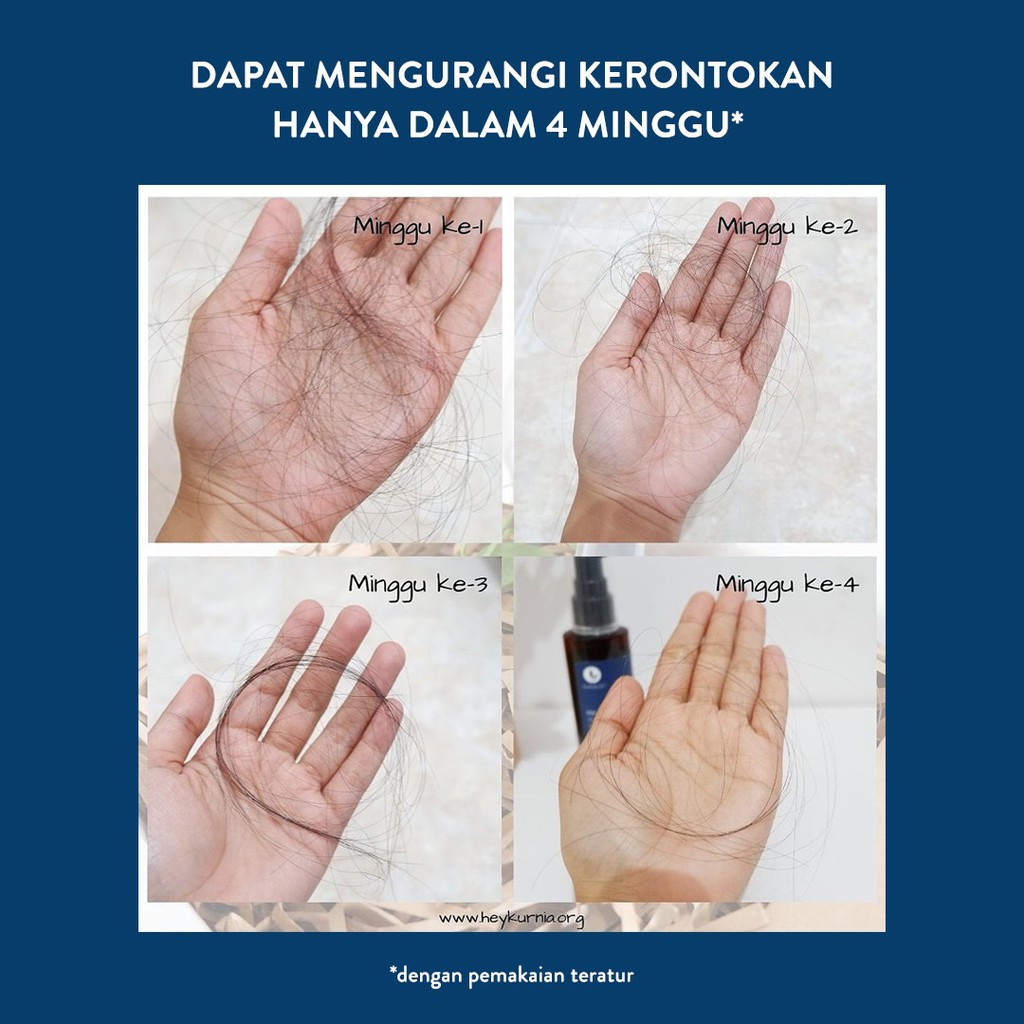 Eucalie Organic Hair Growth Oil & Scalp Treatment - Power 10+ (Rontok, Rusak, Ketombe, Sensitif)-6