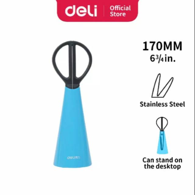 

Deli Gunting non slip, nyaman, tajam dan tahan lama 0601