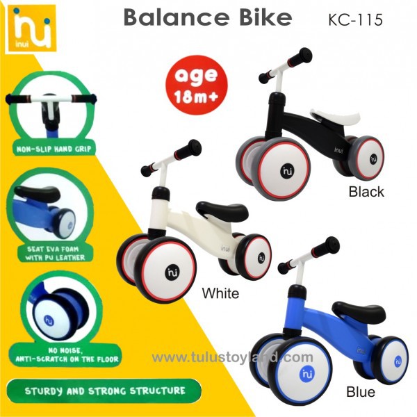 Sepeda Inui Balance Bike Bumerang London Mini Bike Mainan Ride On Toy Trike Anak Tanpa Pedal Murah