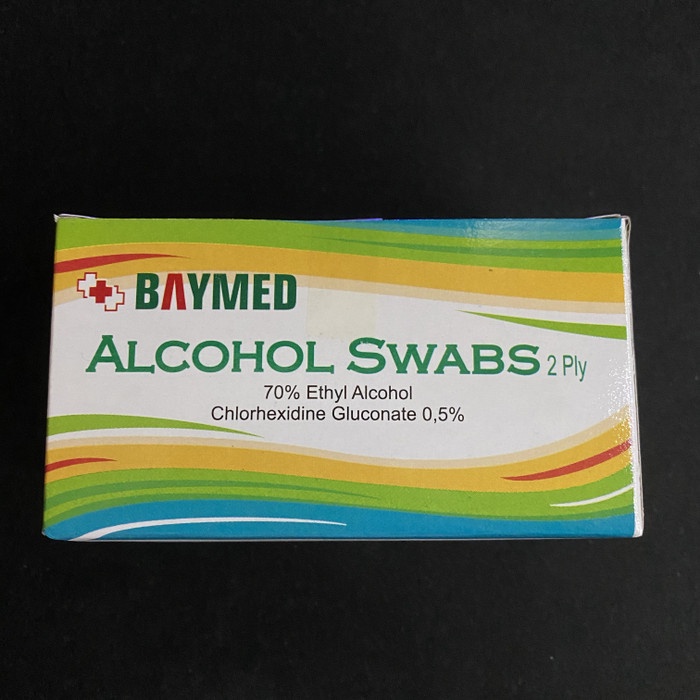 ALKOHOL SWAB 2 PLY