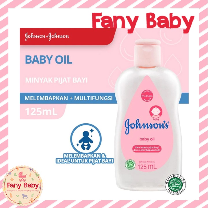 JOHNSON'S BABY OIL 50ML-200ML