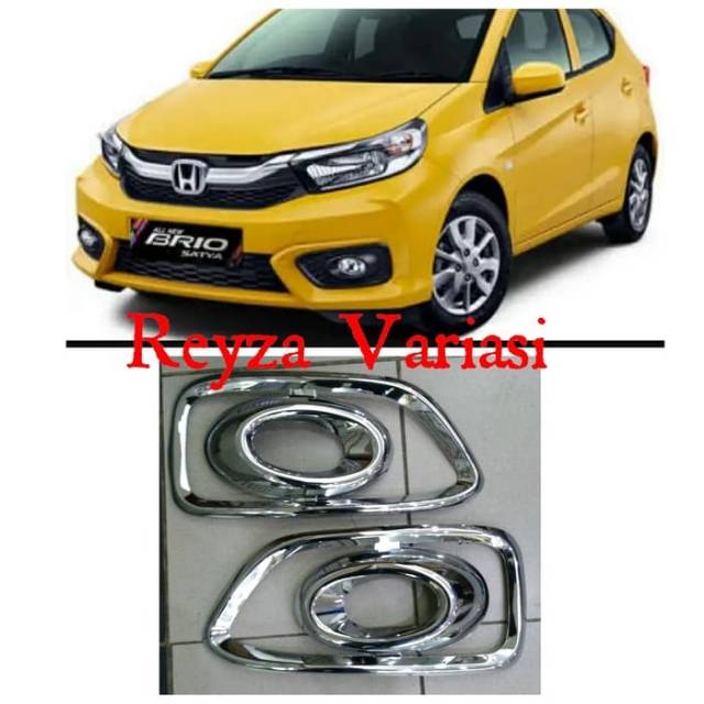 Ring / List Foglamp All New Brio 2018 2019 Chrome