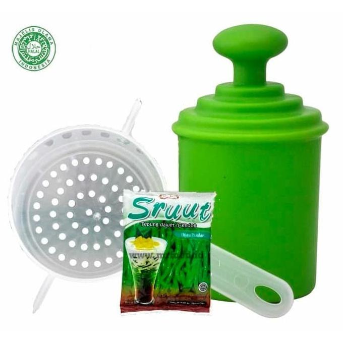 ------] CETAKAN CENDOL DAWET SRUUT (FREE TEPUNG CENDOL SRUUT)