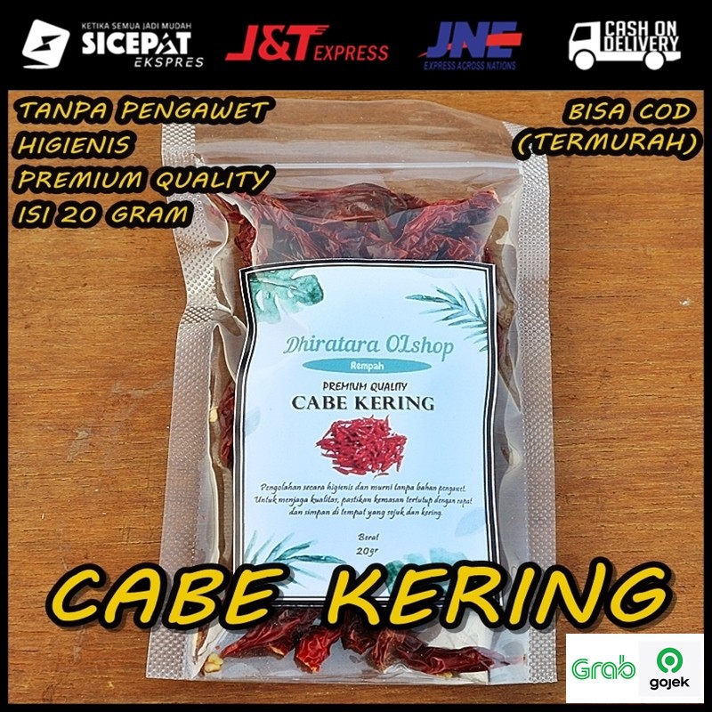 

GROSIR (Rp. 5.000) CABE CABAI KERING ASLI KUALITAS SUPER