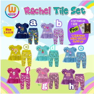 Rachel Set Tile Series Super Lucu Original By Winnerkids