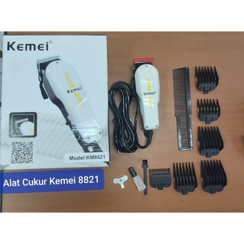 Alat Cukur Kemei 8821 - ALAT CUKUR BESAR - Cukur RAMBUT