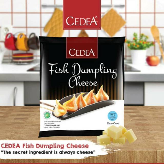 

Cedea Fish Dumpling Cheese Dumpling Keju 200 Gr