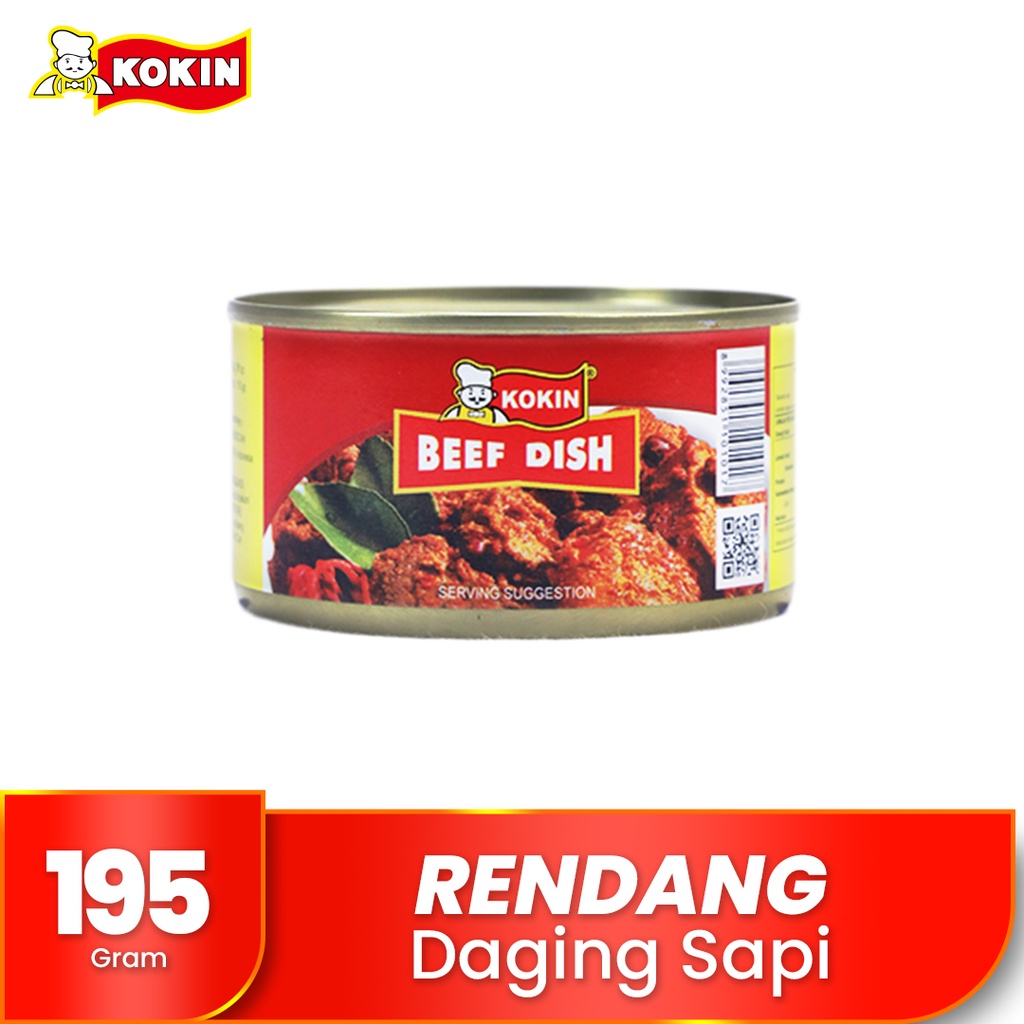 

Gooku 28 Store Rendang Daging Sapi Makanan Kaleng Siap Saji Halal 195Gr - Kokin