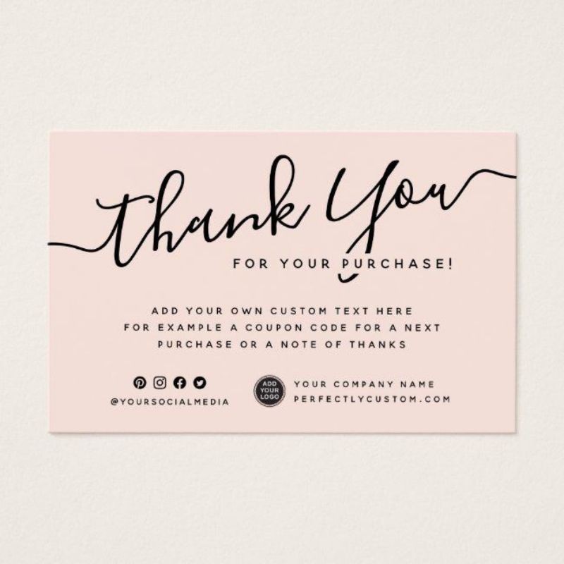 

THANK YOU CARD/ THANK CARD / Kartu ucapan terimakasih