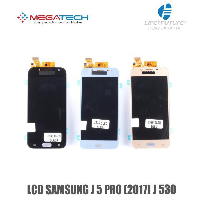 Lcd Samsung J5 Pro/ J 5 Pro / J 530 2017 Big Glass Oled - Hitam Terbaru