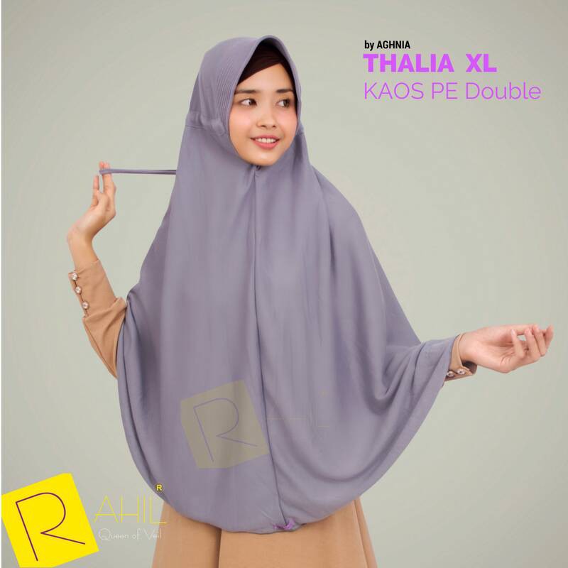 bergo kaos, jilbab kaos, jilbab serut kaos jilbab jumbo by Rahil