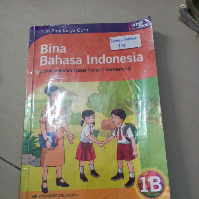 BUKU KELAS 1 PRELOVED