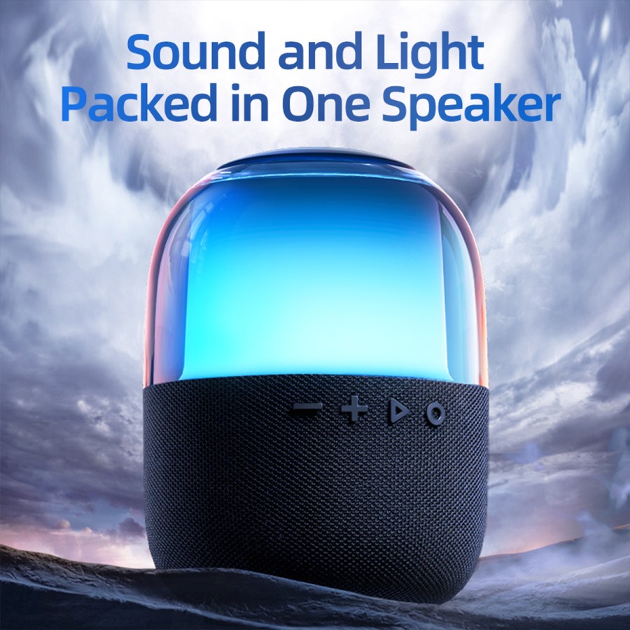 Kiip Wireless Speaker Y7 RGB LED Hifi Sound Bluetooth Speaker - RGB LED - Garansi Resmi 1 Tahun