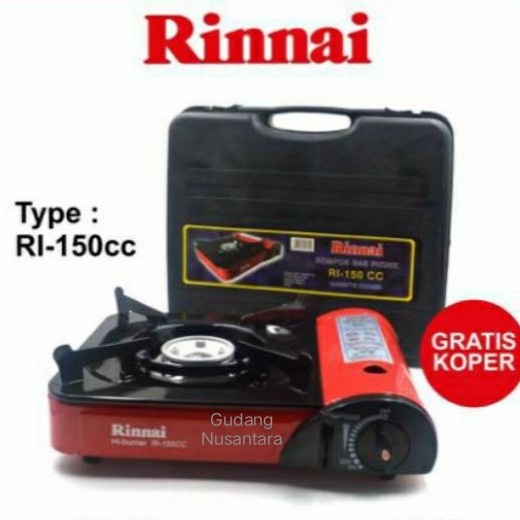 kompor portable rinnai ri 150cc / kompor piknik ri150cc ri150 cc