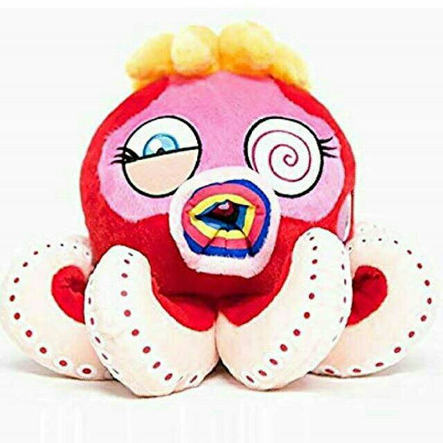 takashi murakami octopus plush