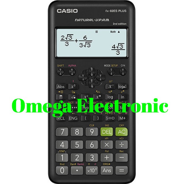 

CODE306 Casio FX-82ES PLUS 2nd Edition - Calculator Scientific Ilmiah