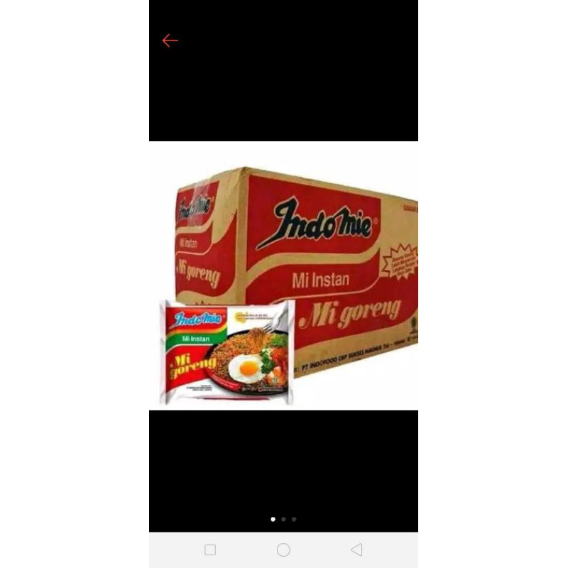 

Indomie goreng 1 dus