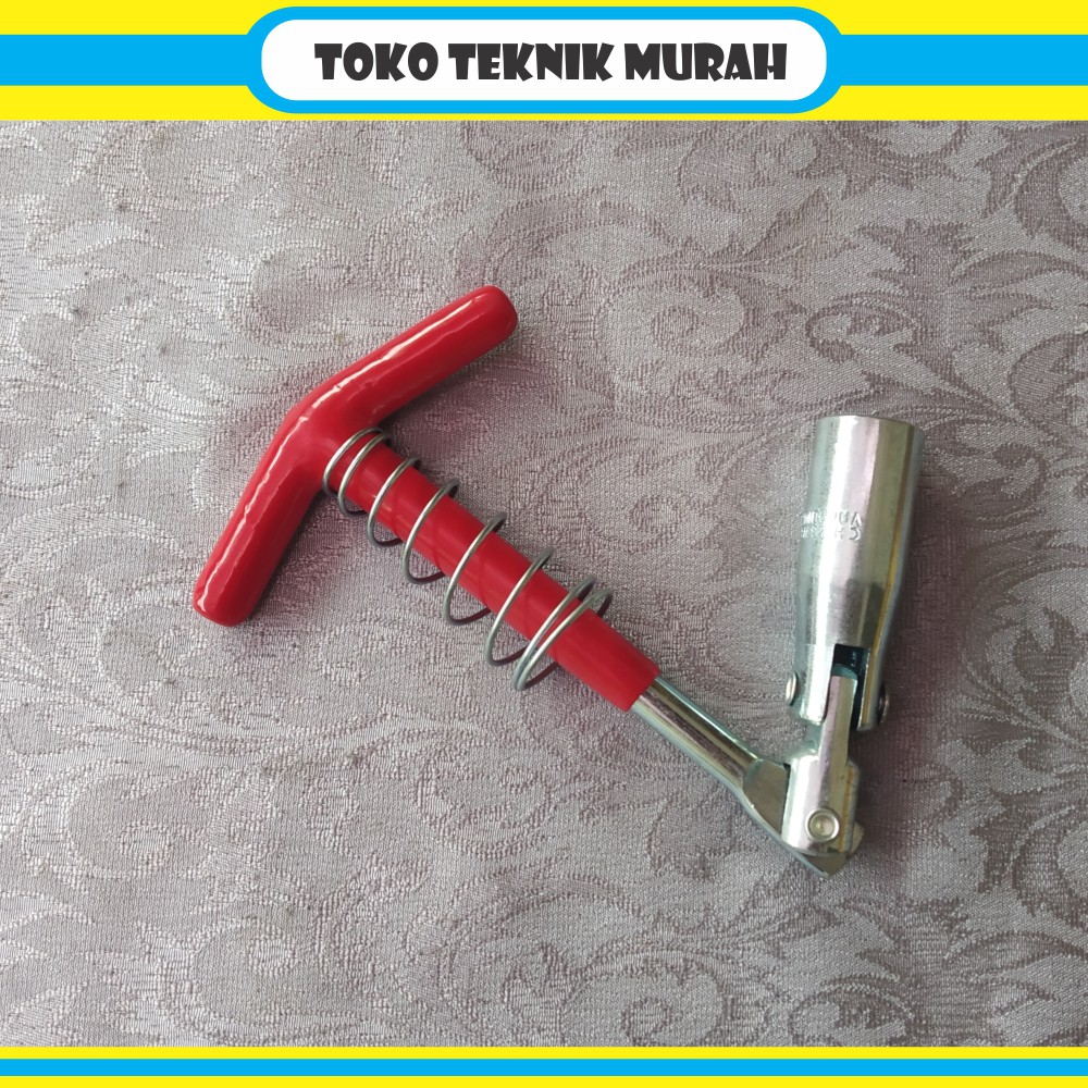 Kunci Busi Flexible 16mm / Kunci Busi Fleksibel