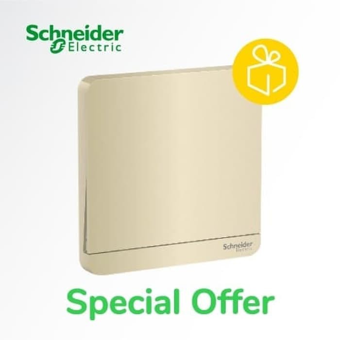 Schneider Electric AvatarOn Saklar Lampu Engkel Hotel 1 Gang 2 Way