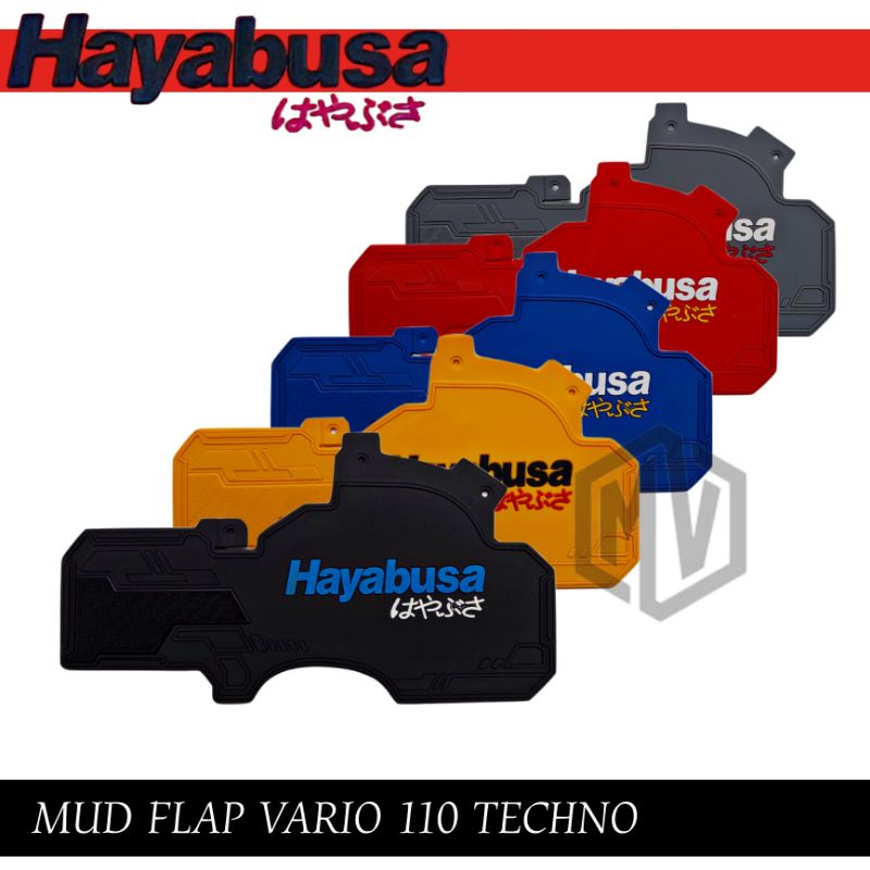 MUDFLAP VARIO 110 TECHNO MUD FLAP ATAU KARET PENAHAN LUMPUR VARIO 110 TECHNO