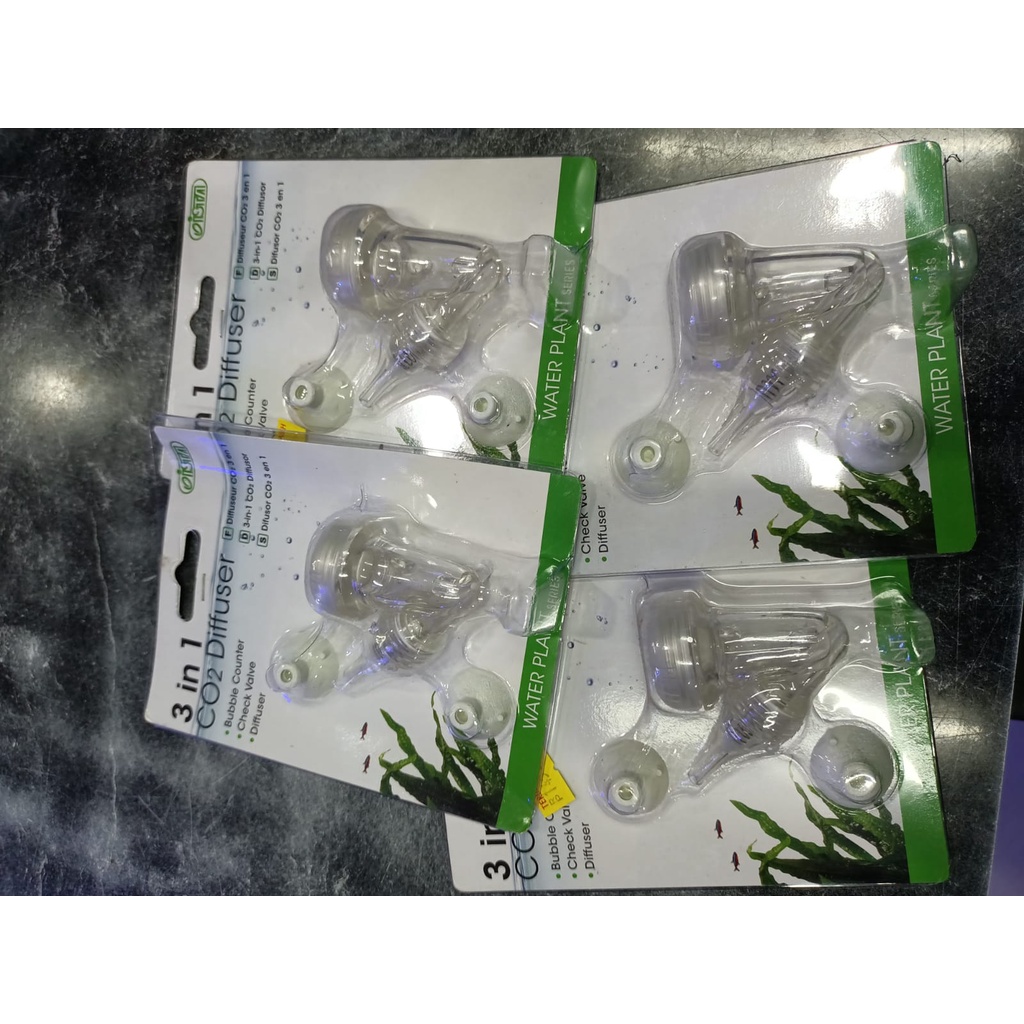 ISTA - Difuser CO2 - 3 in 1 (Bubble Counter,Check Valve ,Difuser)