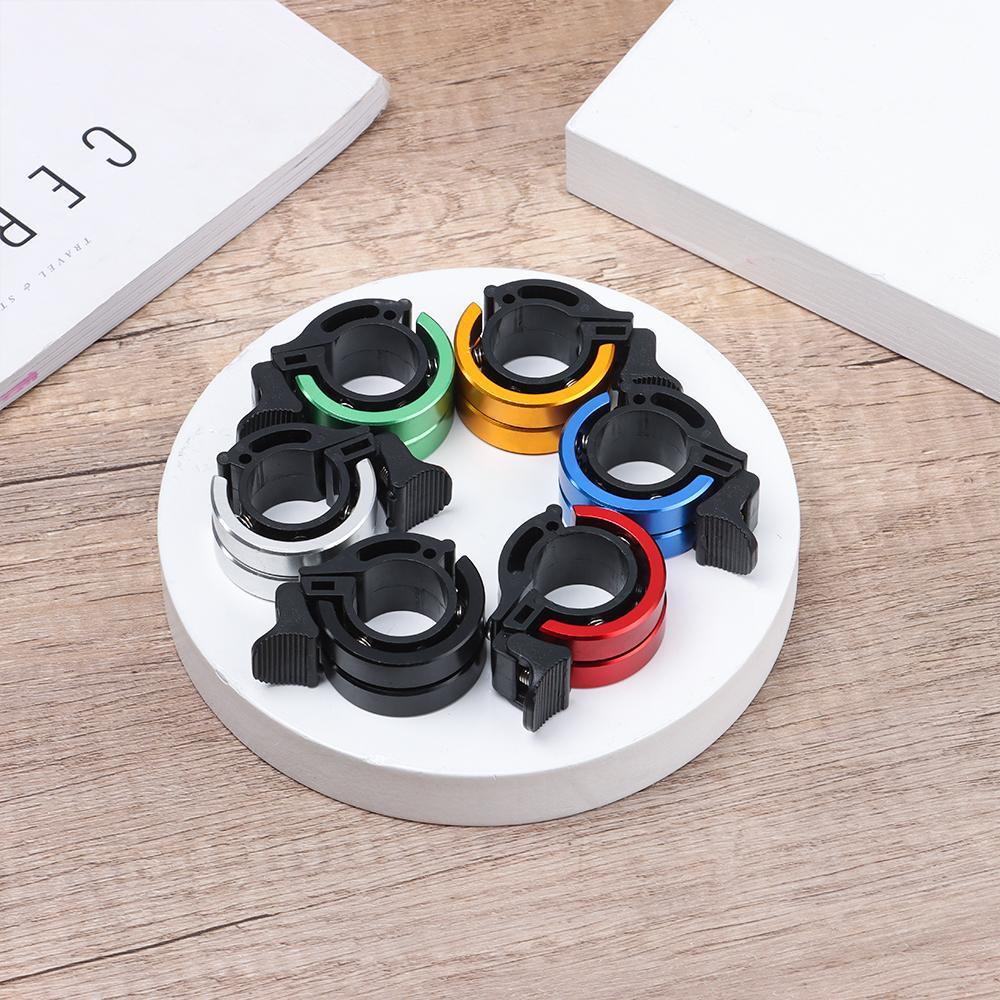 R-FLOWER Bel Sepeda Gunung Bersepeda Double Ring Outdoor Pelindung Ringing Aksesoris Safety Bike Bell