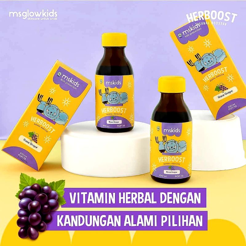 HERBOOST BY MS KIDS / VITAMIN HERBOOST MS KIDS / MS KIDS / MS GLOW