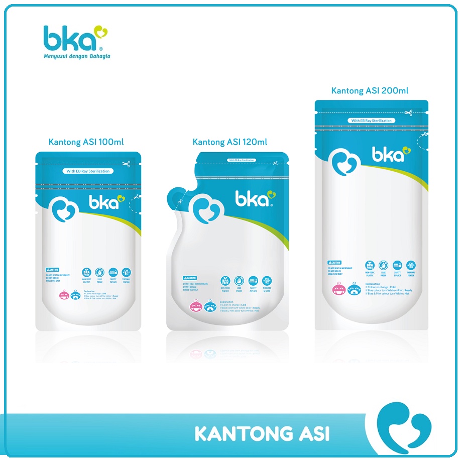 BKA Breastmilk Storage Bags | Kantong Asi