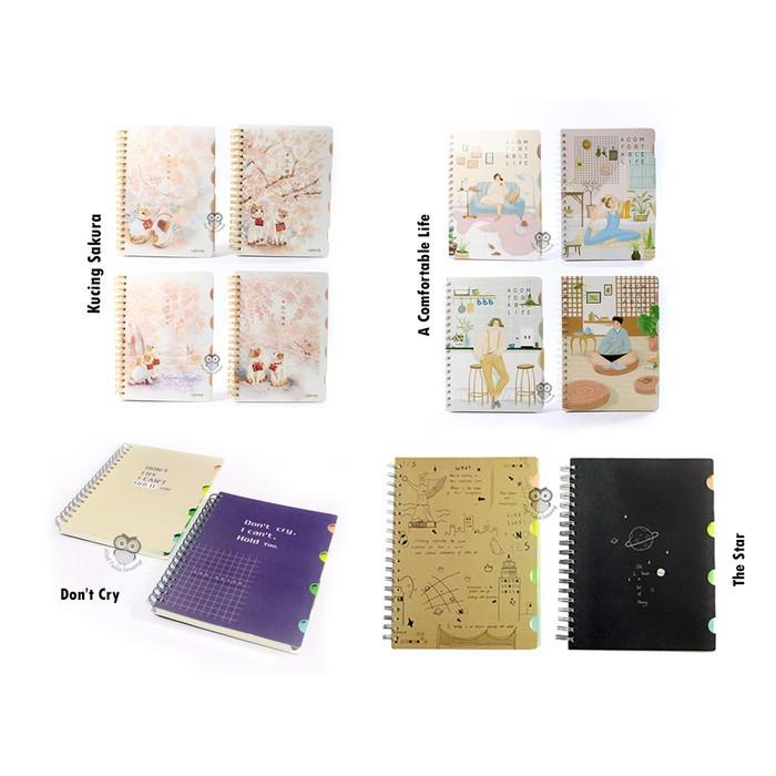 

Binder | Terb4Ru Buku Tulis Spiral B5 Cantik Bahan Kertas Tebal Bergaris Ktg Kualitas Terbaik