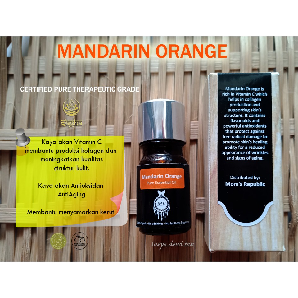 Jual Mandarin Orange Essential Oil Shopee Indonesia