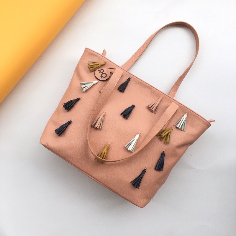 tas kulit rufle bags