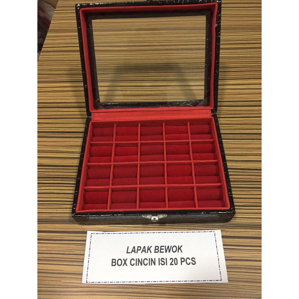 KOTAK BOX PENYIMPANAN CINCIN