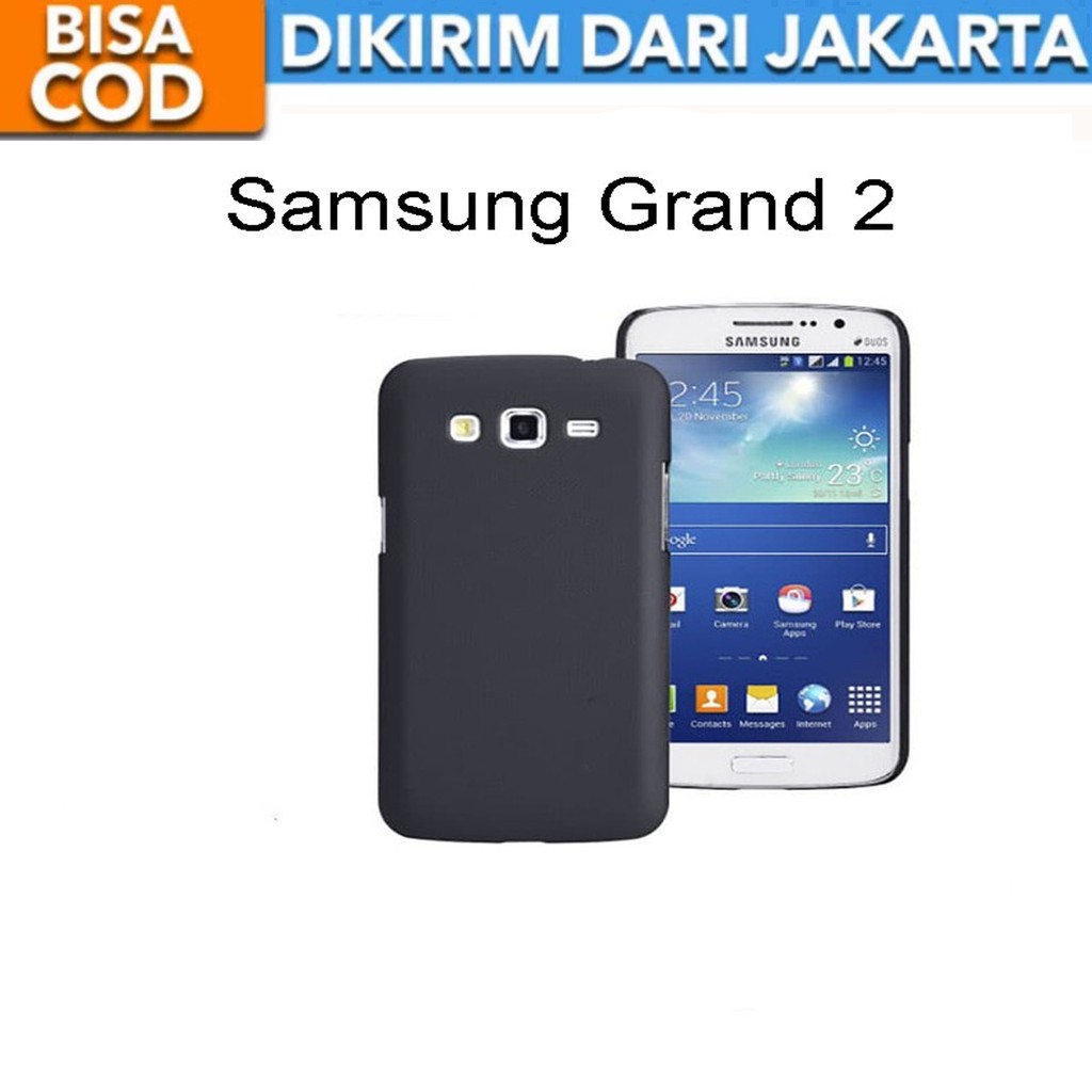 SoftCase Black Matte for Samsung Galaxy Grand 2