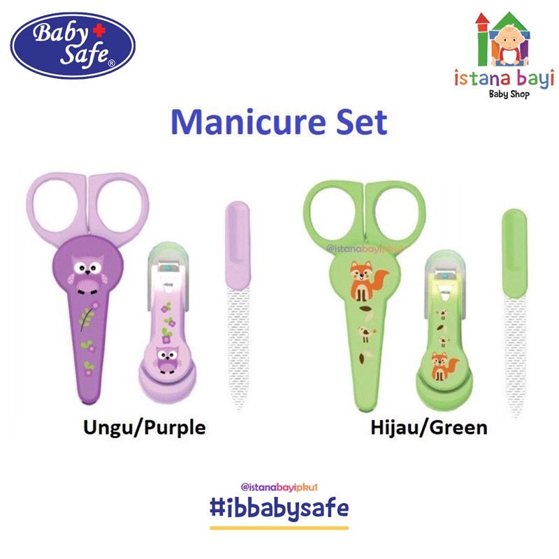 Baby Safe Manicure Set - Gunting kuku bayi RKM102